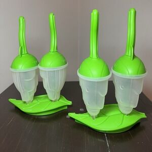 Tovolo Bug Pop Molds Set Of 4 Beetle Caterpillar Lady Bug Cool Frozen Popcicles